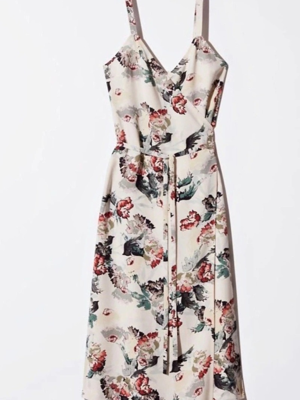 Wilfred Astere Floral Midi Dress